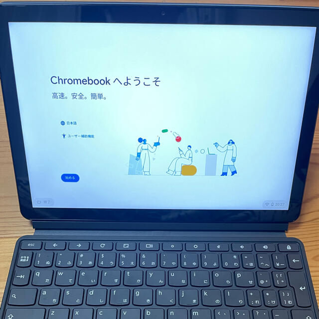 IdeaPad ZA6F0038JPの通販 by xyz0405's shop｜ラクマ Duet Chromebook 高評価新作