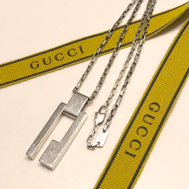 Gucci(グッチ)のGUCCI シルバー　ネックレス メンズのアクセサリー(ネックレス)の商品写真