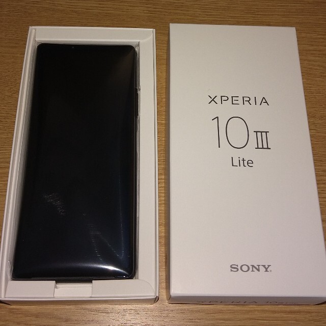 【新品】Xperia10Ⅲ Lite Black 黒スマホ/家電/カメラ