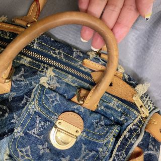 LOUIS VUITTON パンプス☆超レア/パッチワークデニム