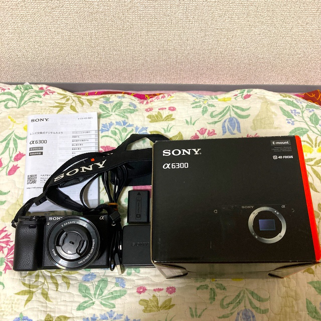 SONY - 【付属品充実】SONY α6300 ボディ レンズ　セット　ILCE-6300L