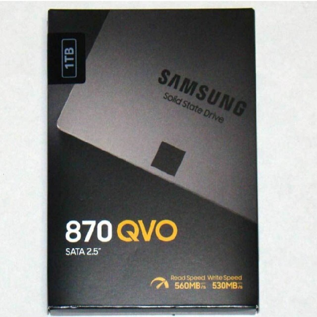 サムスン Samsung SSD 870 QVOシリーズ 1.0TB MZ-77