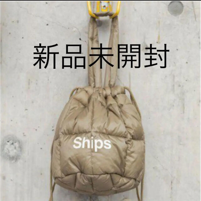 SHIPS - 【新品未開封】WEB限定 SHIPS TAIONダウン 巾着バッグ サブ ...