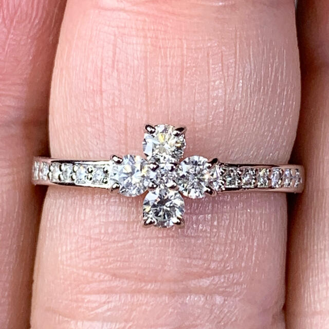 エタニティ　ダイヤモンド　エタニティリング　ダイヤモンドリング レディースのアクセサリー(リング(指輪))の商品写真