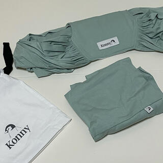 エルゴベビー(Ergobaby)のkonny 抱っこ紐 サマー MINT ミント コニー(抱っこひも/おんぶひも)