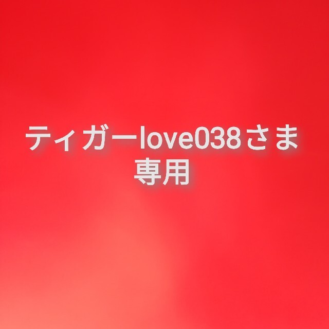 ティガーlove038さま専用