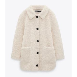 ザラ(ZARA)のmg様お取り置き中⚠️ZARA🎀ボア生地コート(ブルゾン)