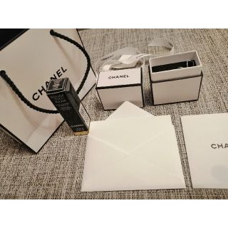 シャネル(CHANEL)の未使用✨シャネル✨　リップの箱、袋、リボン、カード等(リップグロス)