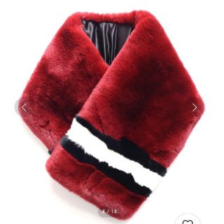 シャリーフ(SHAREEF)の未使用 shareef ラビット FUR MUFFLER  ¥26400(スヌード)