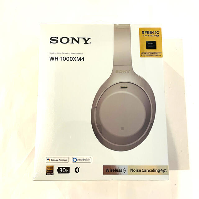 SONY ヘッドホン　WH-1000XM4 SM プラチナシルバー