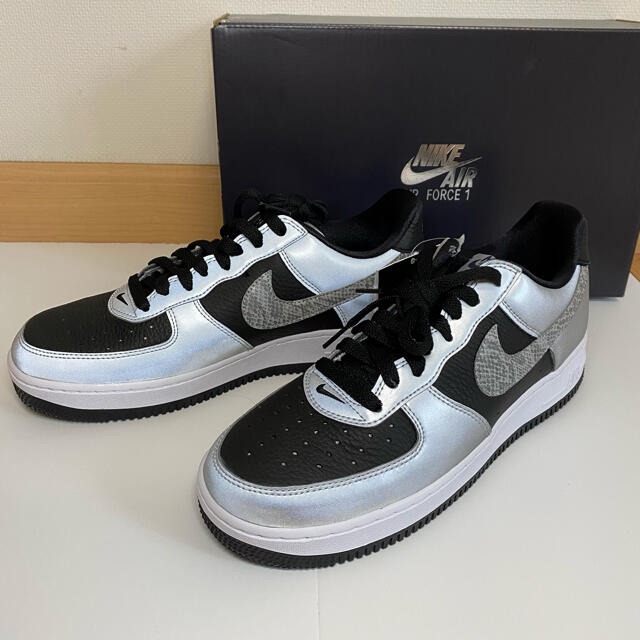 NIKE - 新品未使用 ナイキ エアフォース1 silver snake 黒蛇 26.5の