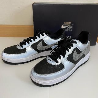 NIKE - 新品未使用 ナイキ エアフォース1 silver snake 黒蛇 26.5の ...