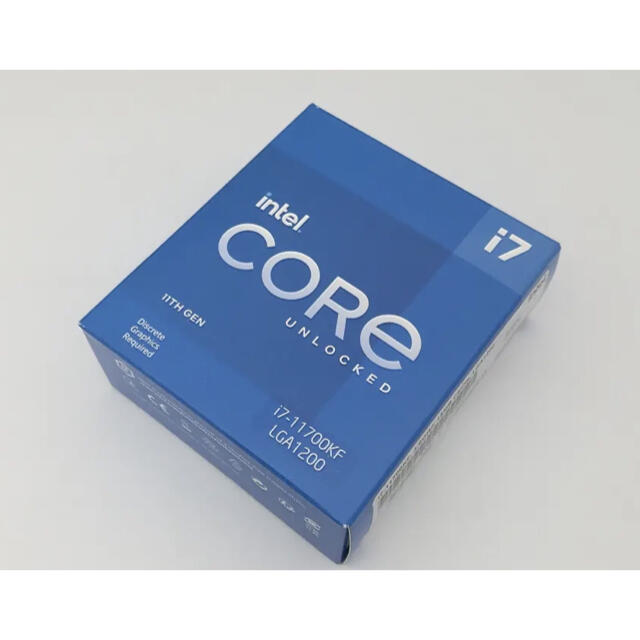 PCパーツ未開封 Intel Core i7-11700KF BOX