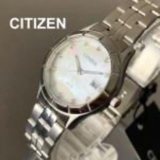 シチズン(CITIZEN)の【新品】スワロフスキー ダイヤ12石★シチズン CITIZEN レディース腕時計(腕時計)