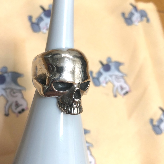 アクセサリークレイジーピッグ　EVIL SKULL RING  キースリング