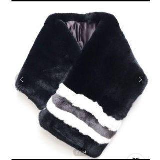 SHAREEF - 未使用 shareef ラビット FUR MUFFLER ¥26400の通販 by