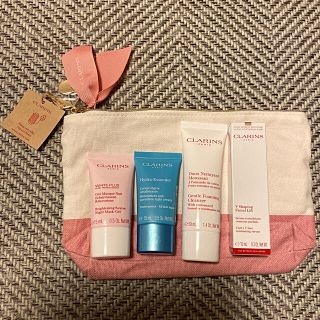 クラランス(CLARINS)のCLARINS クラランス　トライアルキット　非売品　ポーチ付き(サンプル/トライアルキット)