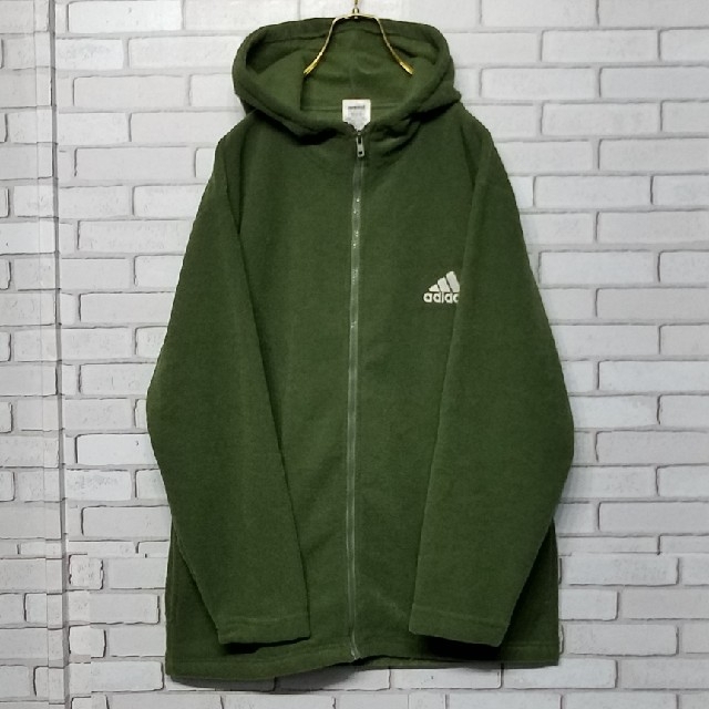 90s adidas パイル パーカー　日本製