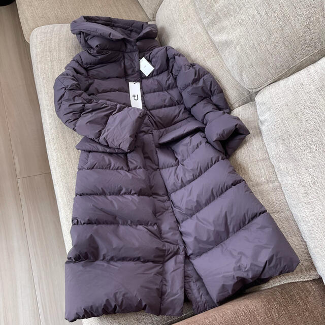 超新作】 UNIQLO - 新品 ウルトラライトダウンフーデットコート +J