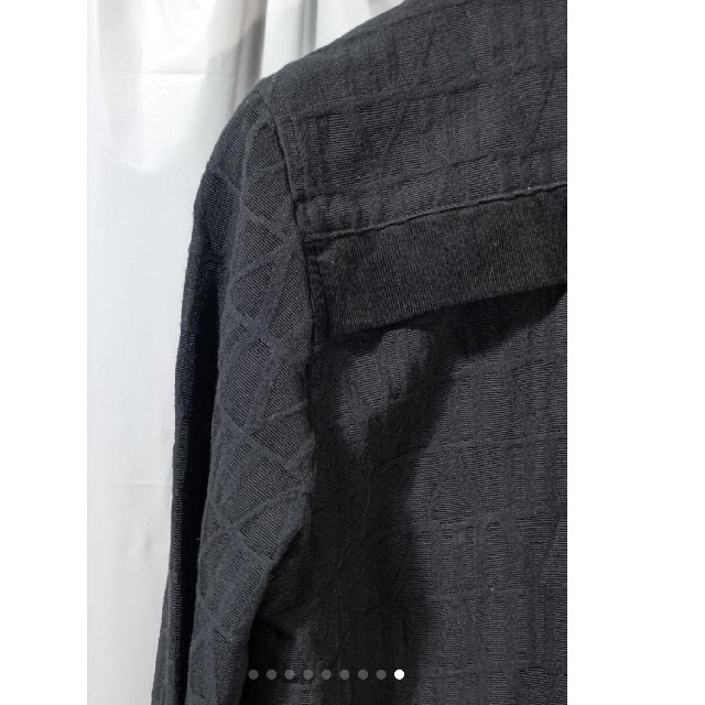 未使用 shareef ジャガードステンカラーコート 割引価格 10200円 www