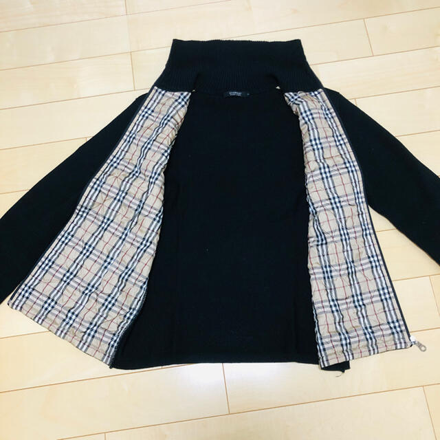 BURBERRY BLACK LABEL(バーバリーブラックレーベル)の2枚セット【BURBERRY BLACKLABEL】カーディガン・チェックパンツ メンズのトップス(カーディガン)の商品写真