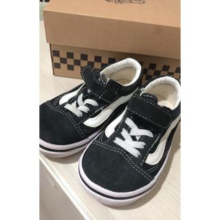 ヴァンズ(VANS)のVANS 子供 スニーカー ブラック 16cm(スニーカー)