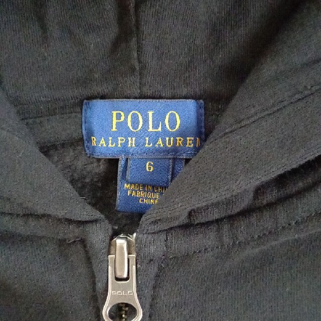 Ralph Lauren(ラルフローレン)のくまさま専用　美品 ラルフローレンパーカー サイズ6 キッズ/ベビー/マタニティのキッズ服男の子用(90cm~)(Tシャツ/カットソー)の商品写真