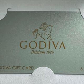 GODIVA ギフトカード 5000円(ショッピング)