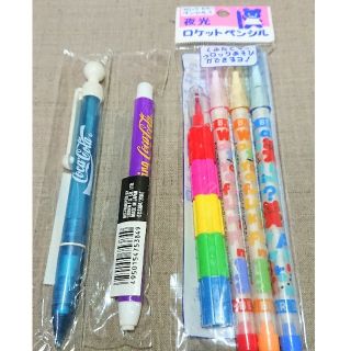 コカコーラ(コカ・コーラ)のペンセット6本(ペン/マーカー)