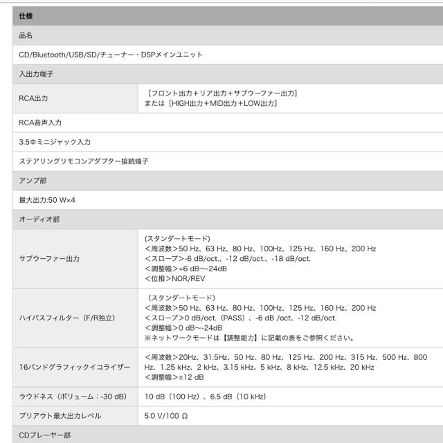 カロッツェリア  最高峰1DIN CD USB Bluetooth SD 自動車/バイクの自動車(カーオーディオ)の商品写真