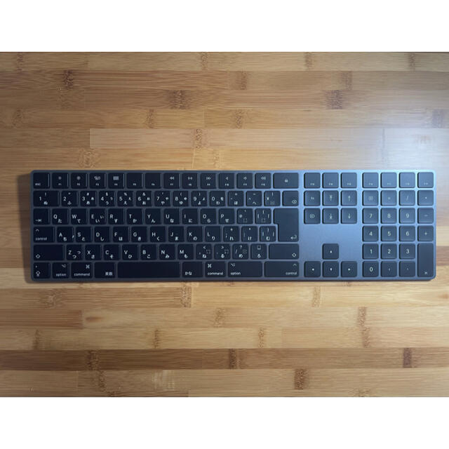 Apple(アップル)のMagic Keyboard スペースグレイJIS 美品 スマホ/家電/カメラのPC/タブレット(PCパーツ)の商品写真