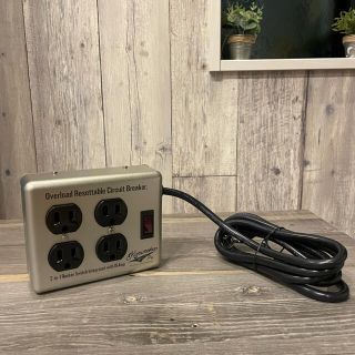ACスチールタップ　4個口タップ　アメリカン雑貨(その他)
