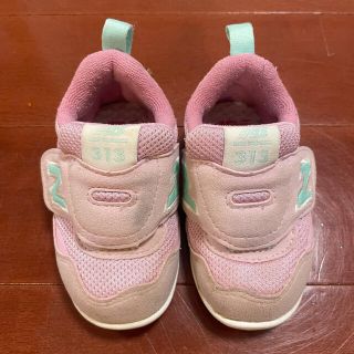 ニューバランス(New Balance)のニューバランス　ファーストシューズ　12cm ピンク＆グリーン(スニーカー)