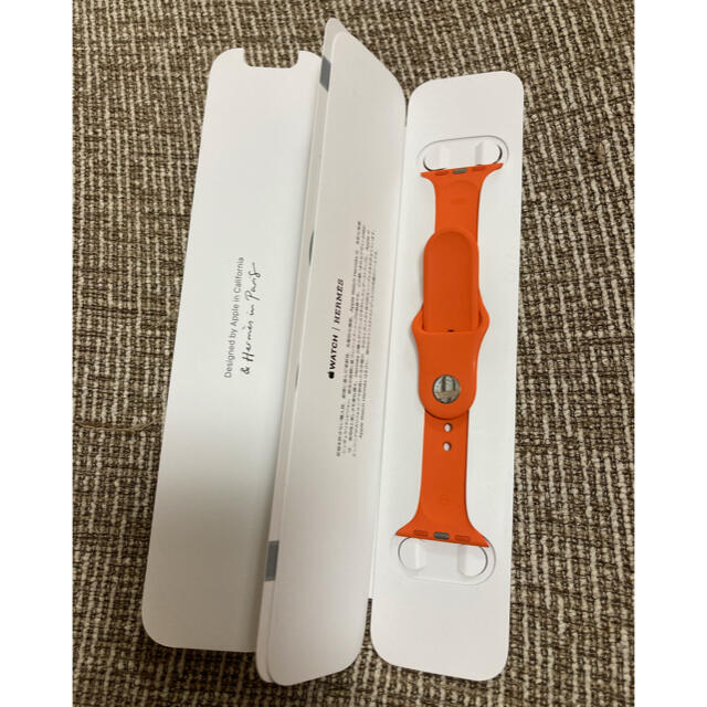 スマホ/家電/カメラHERMES *Apple Watch * スポーツバンド* バックル*