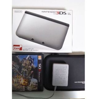 MORI様専用　任天堂 3DS LL モンハン4Gソフト付(携帯用ゲーム機本体)