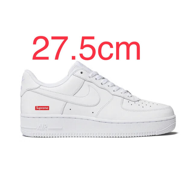 SUPREME × NIKE AIR FORCE 1 LOW "WHITE"