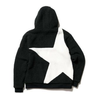 エフシーアールビー(F.C.R.B.)のS(ゆったり)  FCRB BOA FLEECE BIG STAR HOODIE(パーカー)