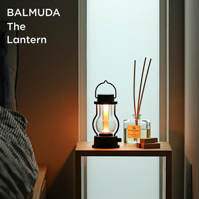 BALMUDA(バルミューダ)のBALMUDA the lantern バルミューダ ランタン　ブラック スポーツ/アウトドアのアウトドア(ライト/ランタン)の商品写真