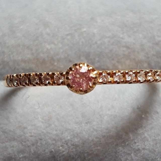 Vendome Aoyama(ヴァンドームアオヤマ)のピンクサファイア、ダイヤモンド　リング レディースのアクセサリー(リング(指輪))の商品写真