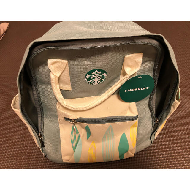 Starbucks Coffee(スターバックスコーヒー)の【台湾限定】スターバックス　保冷バッグ　リュック レディースのバッグ(リュック/バックパック)の商品写真