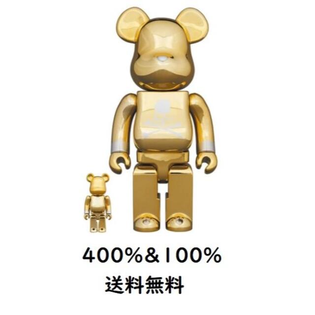 MEDICOM TOY - BE@RBRICK mastermind JAPAN GOLD 400% 100