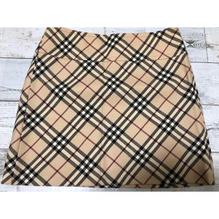 バーバリー(BURBERRY)のはなちゃん様専用☆BURBERRY☆台形スカート☆美品(ミニスカート)