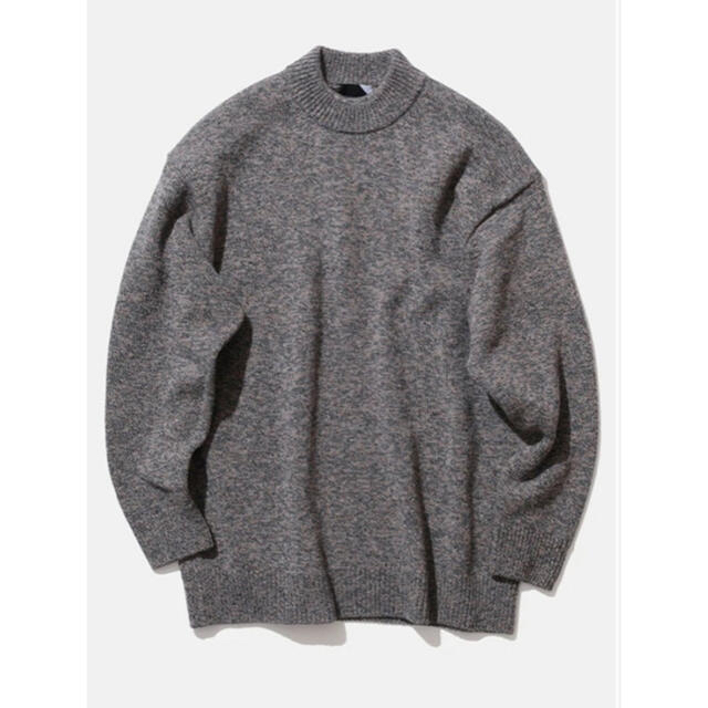 トップスATON 21AW OVERSIZED MOCKNECK SWEATER