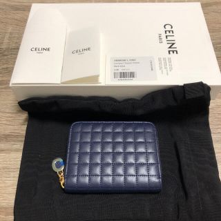 セリーヌ(celine)の未使用　セリーヌ　コンパクト　ジップド　ウォレット　コインケース　レザー(コインケース)