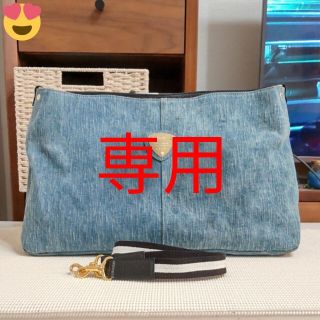 アタオ(ATAO)の《良品》エルヴィ　デニム　(保存袋無し)(ショルダーバッグ)