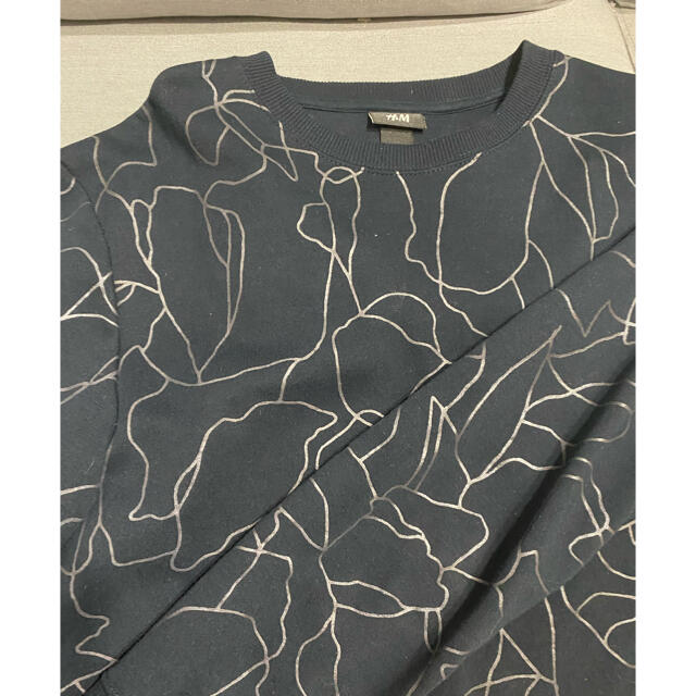 H&M(エイチアンドエム)の【美品】H&M メンズトレーナー メンズのトップス(Tシャツ/カットソー(七分/長袖))の商品写真