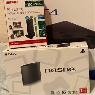 ナスネ(nasne)のSONY nasne 1TB CUHJ-15004 +おまけ(家庭用ゲーム機本体)