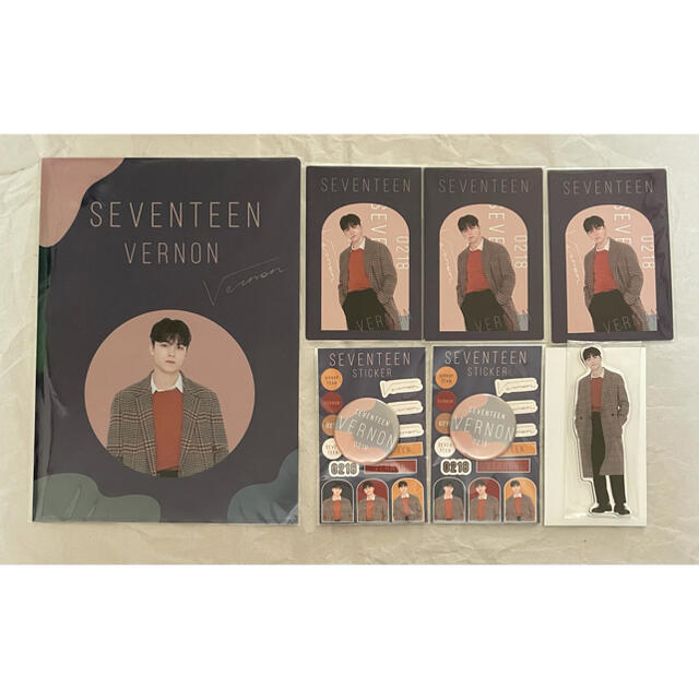 SEVENTEEN セブチ 1番くじ バーノン フルコン セット