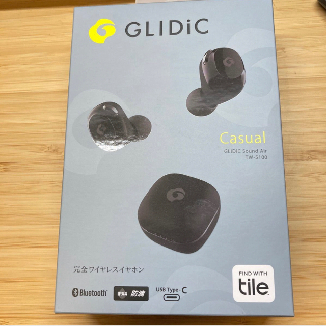 Softbank(ソフトバンク)のGLIDiC TW-5000 Bluetooth イヤホン　未使用 スマホ/家電/カメラのオーディオ機器(ヘッドフォン/イヤフォン)の商品写真