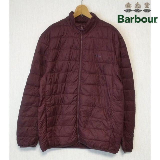 Barbour(バーブァー)のバブアーBarbour　メンズ　中綿ジャケット　マルーン　XL メンズのジャケット/アウター(ダウンジャケット)の商品写真